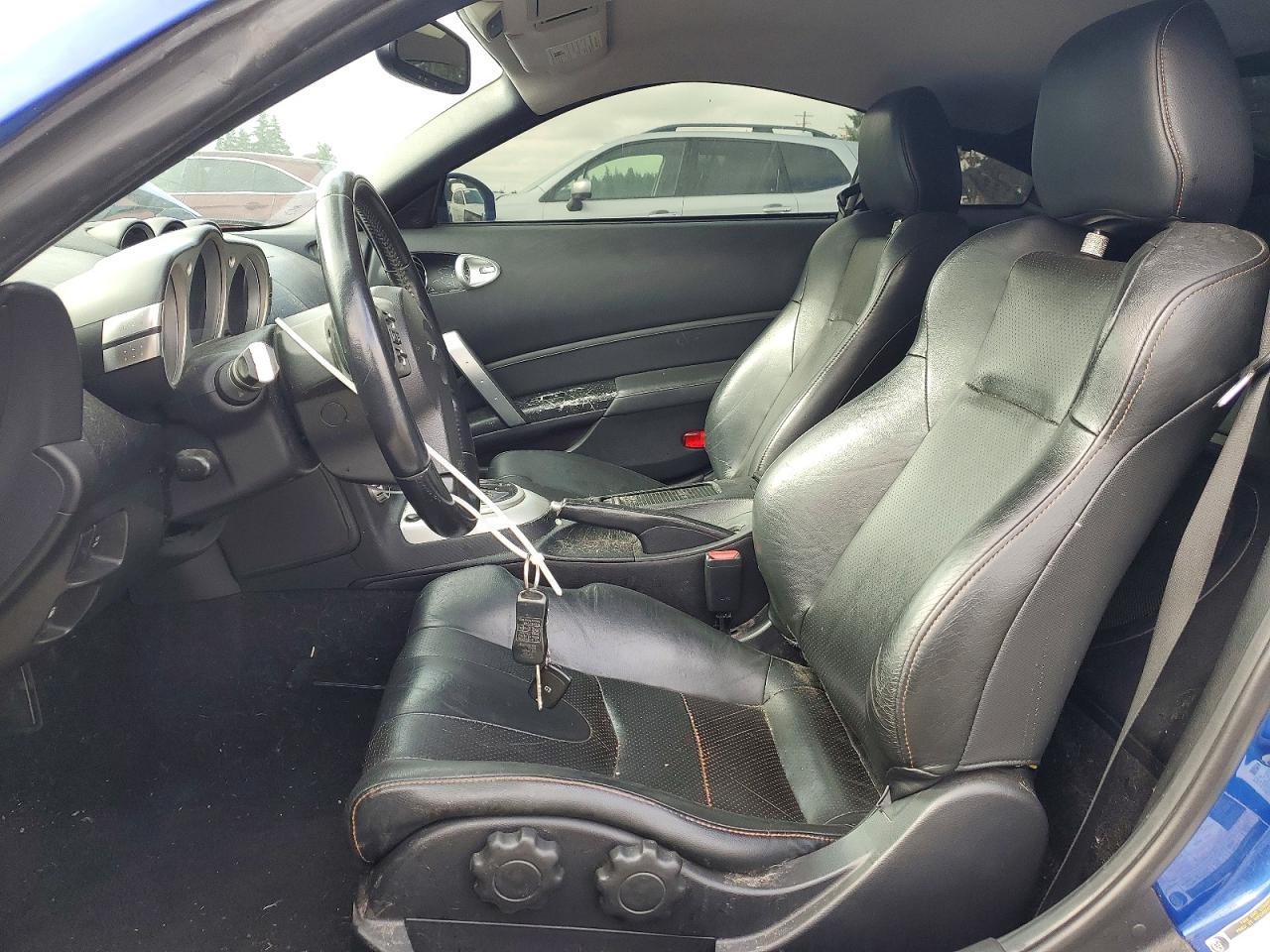 2007 Nissan 350z Coupe Blue vin: JN1BZ34D37M507039