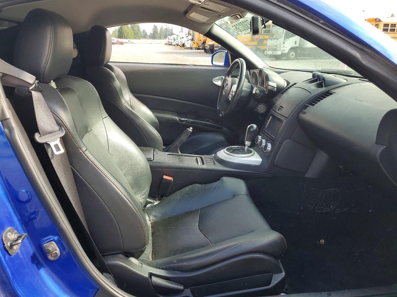 2007 Nissan 350z Coupe Blue vin: JN1BZ34D37M507039