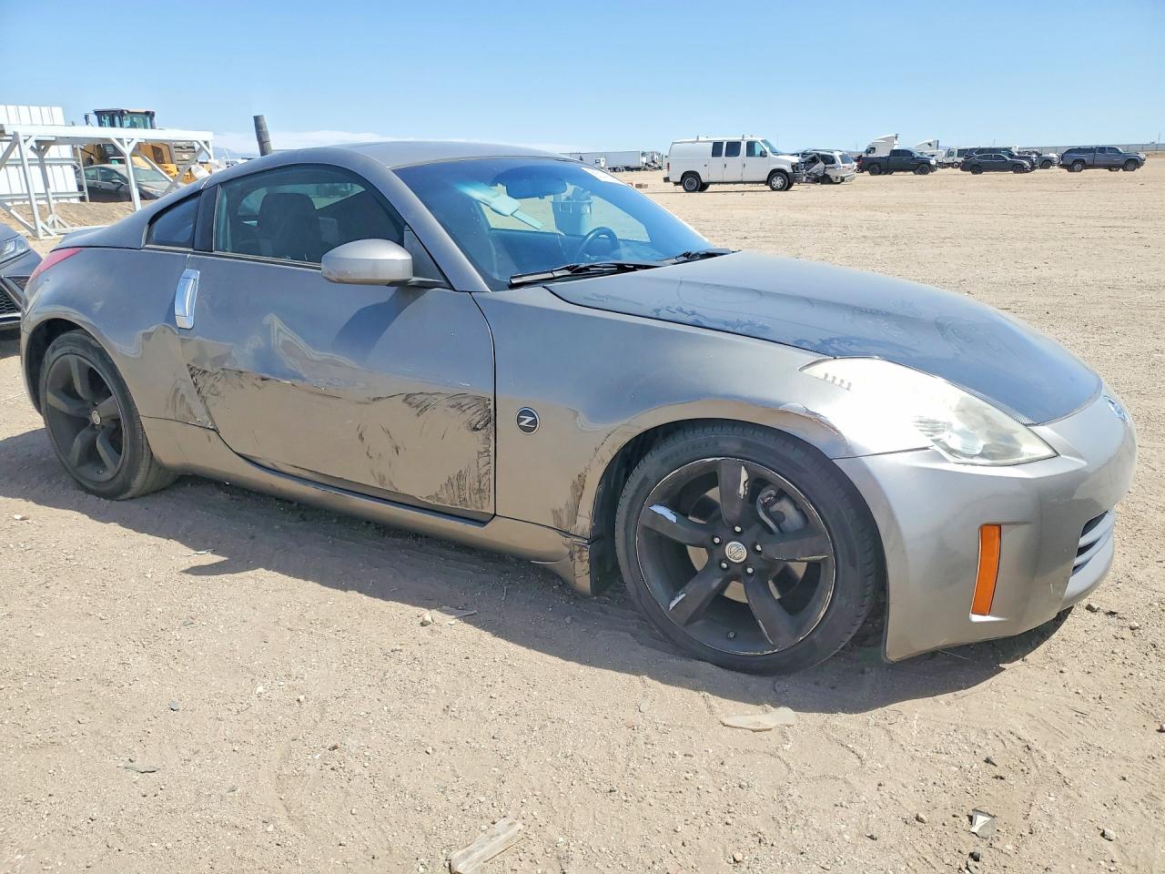 2008 Nissan 350z Coupe Gray vin: JN1BZ34D38M701037