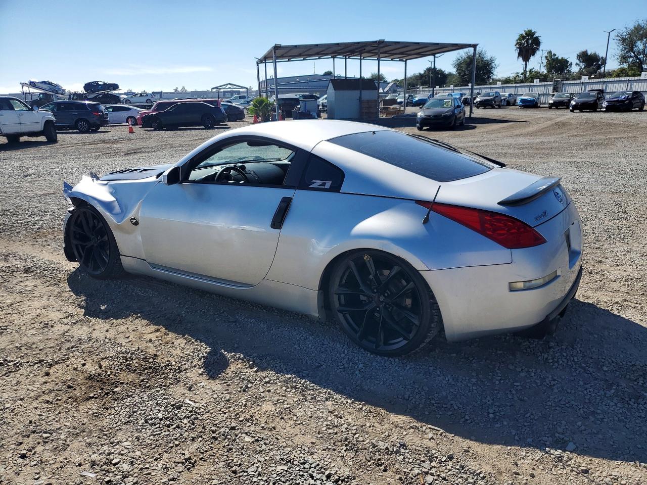 2008 Nissan 350z Base Silver vin: JN1BZ34D58M700763