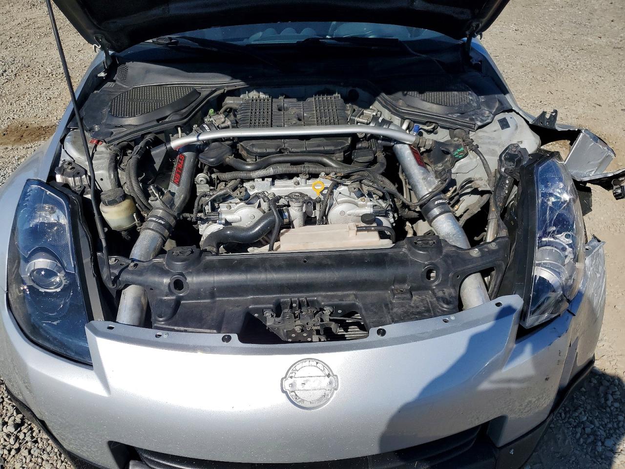2008 Nissan 350z Base Silver vin: JN1BZ34D58M700763