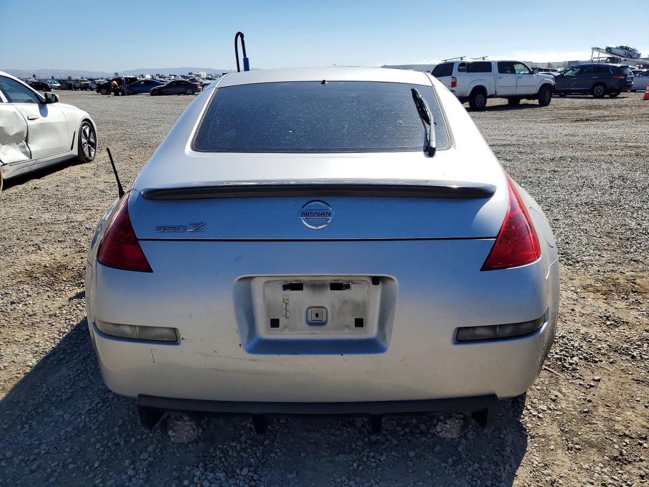 2008 Nissan 350z Base Silver vin: JN1BZ34D58M700763