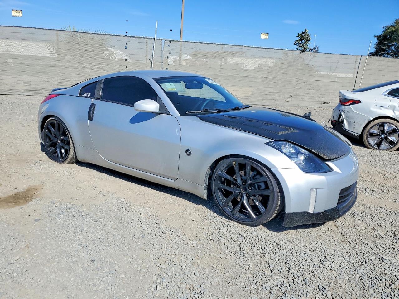 2008 Nissan 350z Base Silver vin: JN1BZ34D58M700763