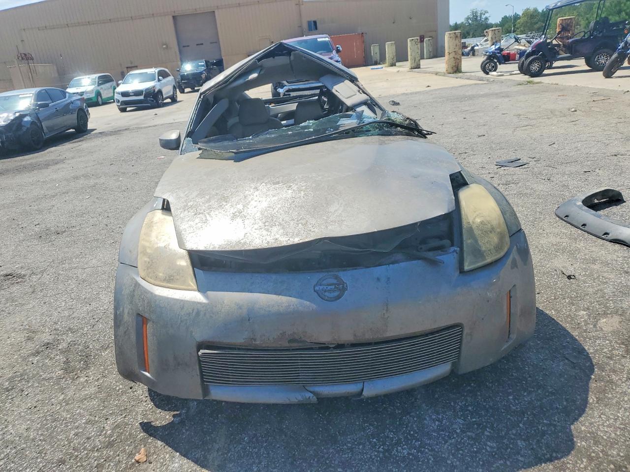 2008 Nissan 350z Base Silver vin: JN1BZ34D58M705137