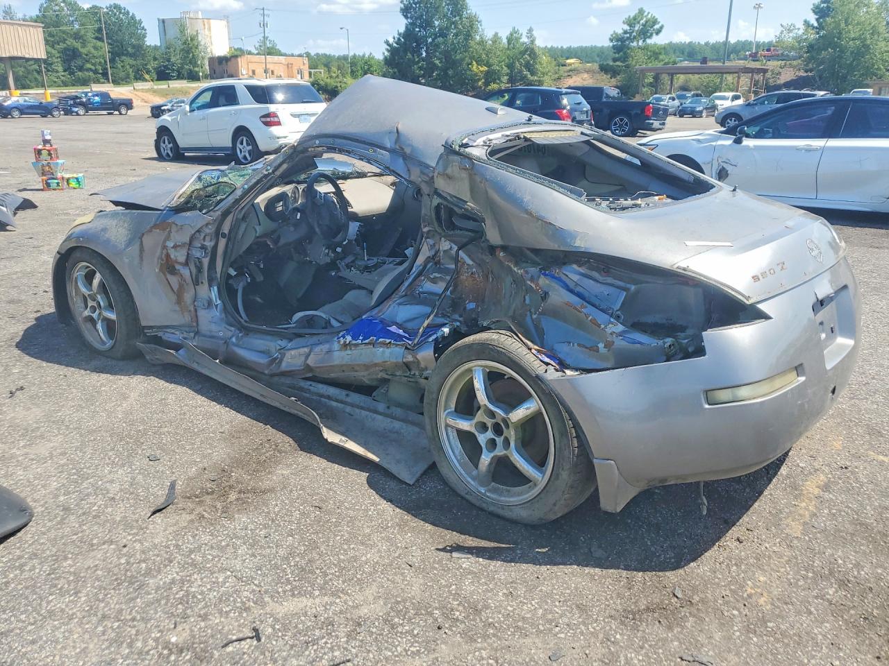2008 Nissan 350z Base Silver vin: JN1BZ34D58M705137