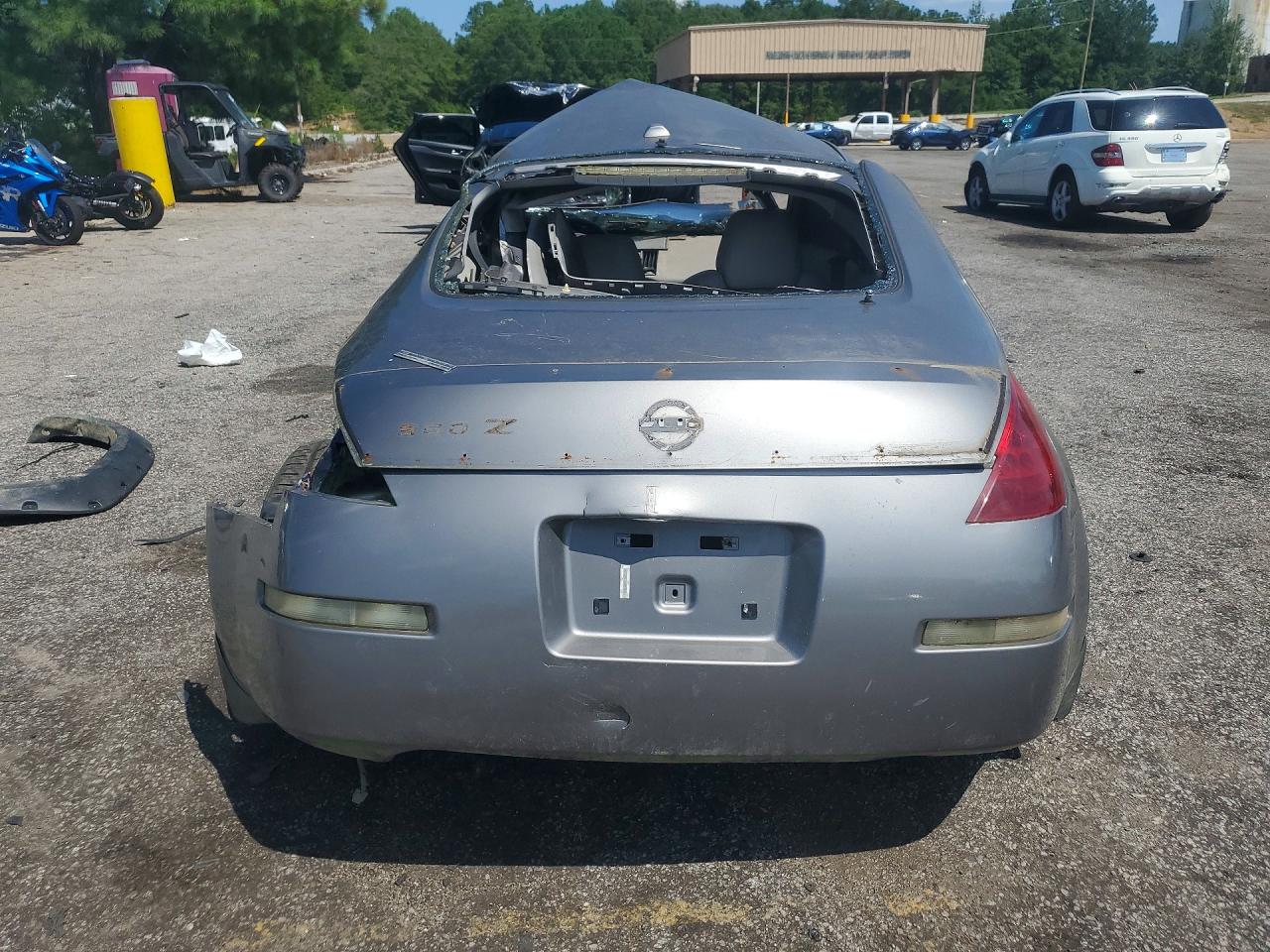 2008 Nissan 350z Base Silver vin: JN1BZ34D58M705137