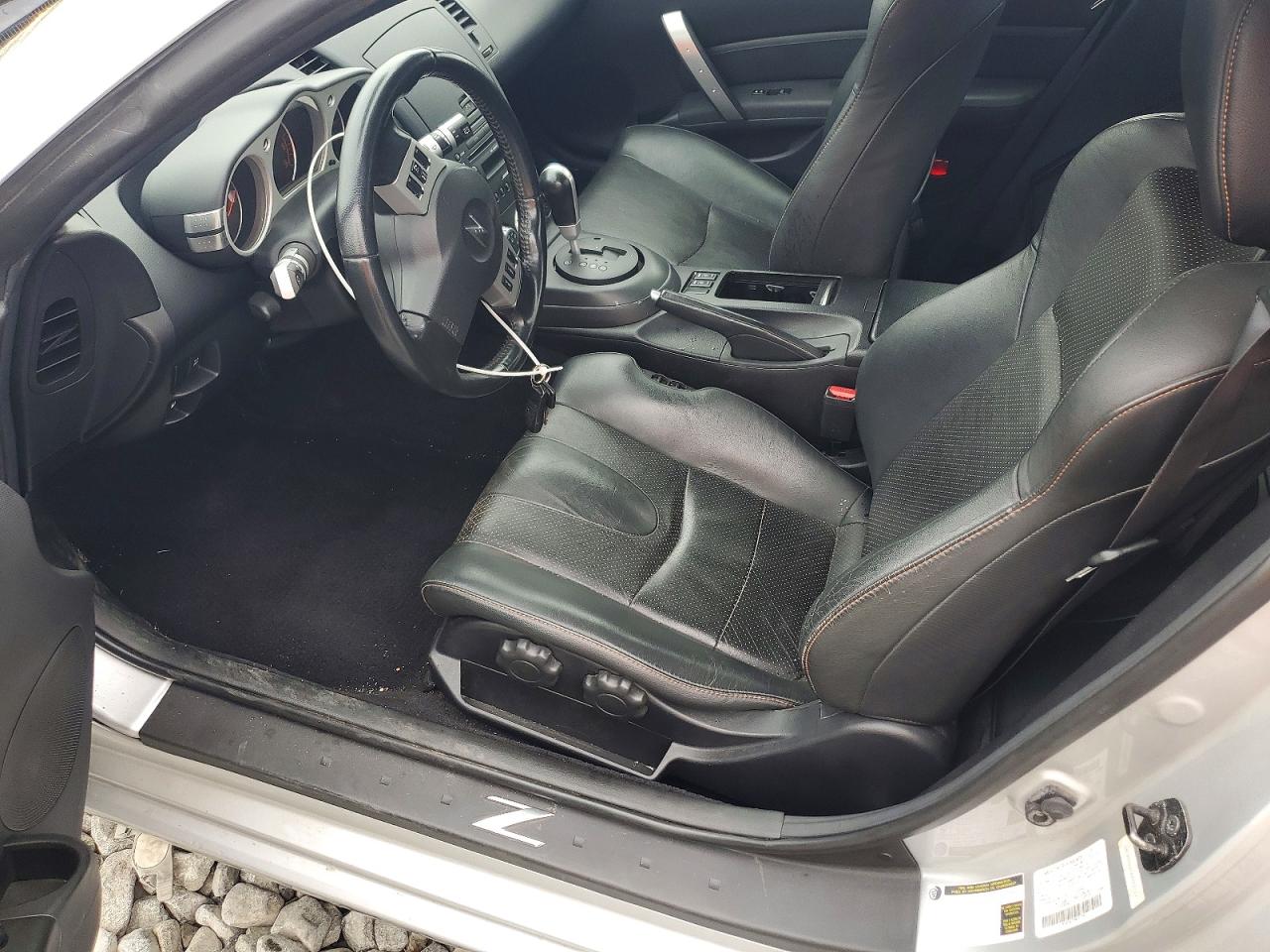 2008 Nissan 350z Coupe Silver vin: JN1BZ34D78M703759