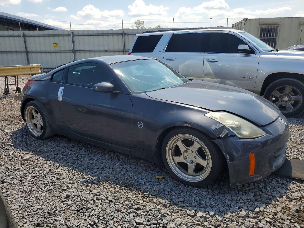2007 Nissan 350z Base Gray vin: JN1BZ34D87M501351