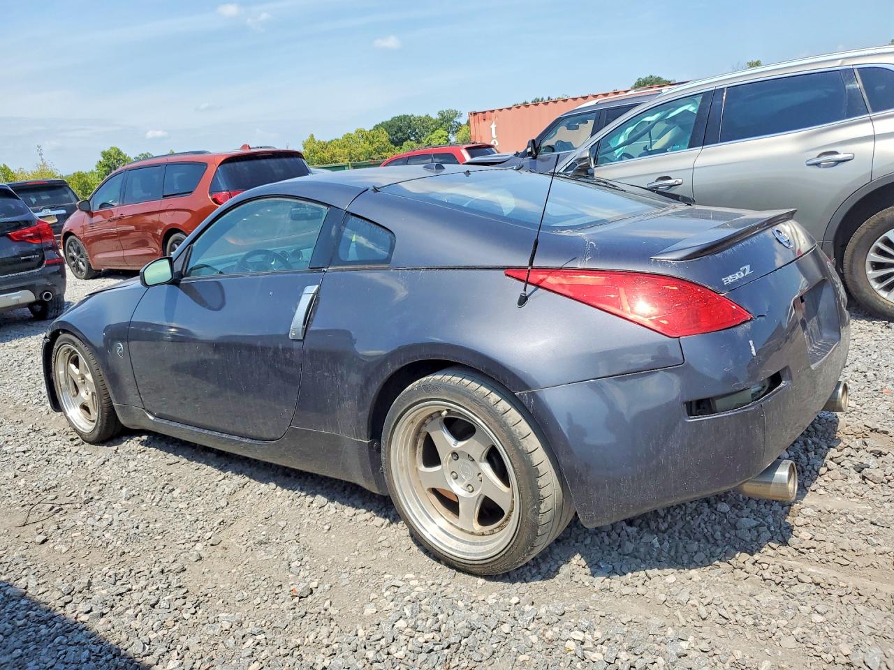 2007 Nissan 350z Base Gray vin: JN1BZ34D87M501351