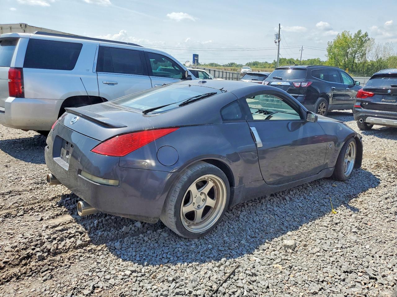 2007 Nissan 350z Base Gray vin: JN1BZ34D87M501351