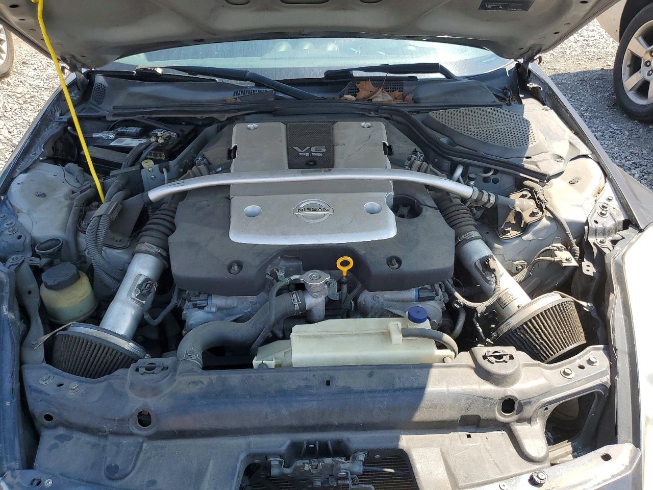 2007 Nissan 350z Base Gray vin: JN1BZ34D87M501351