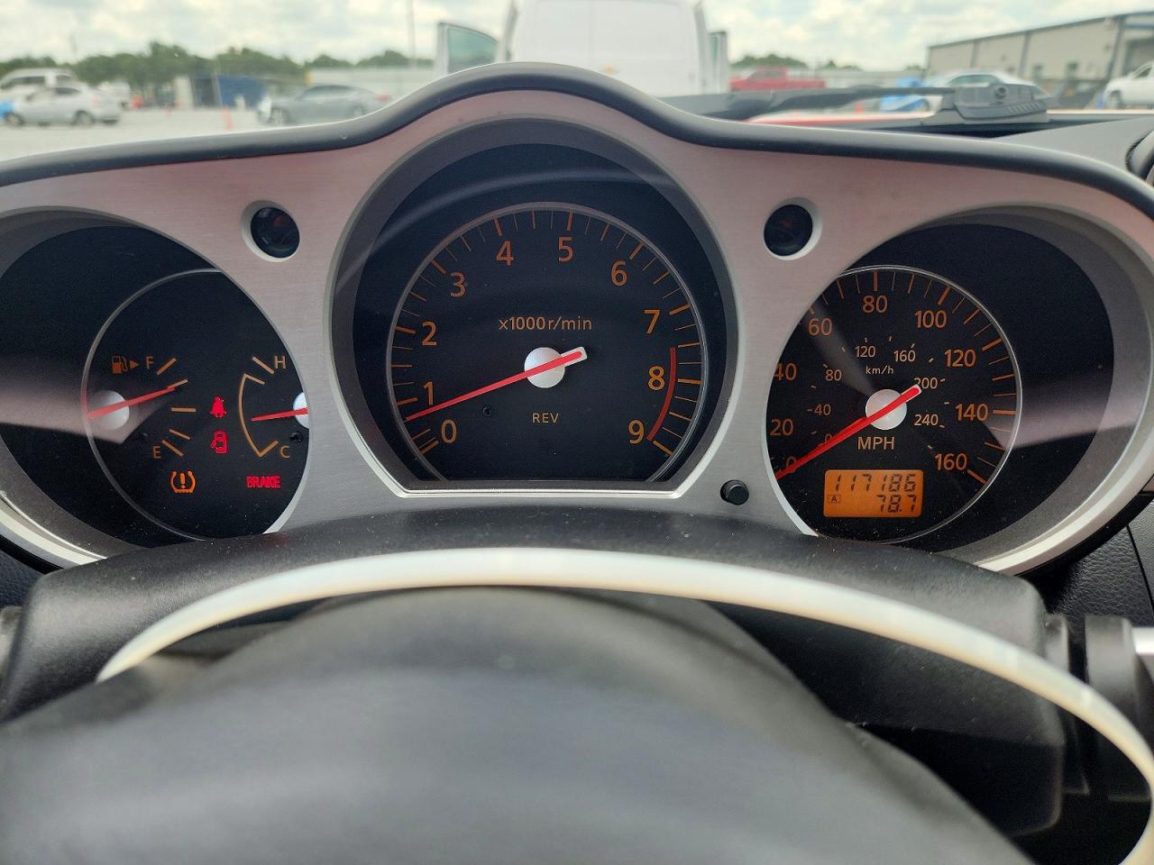 2007 Nissan 350z Coupe Red vin: JN1BZ34D87M501625
