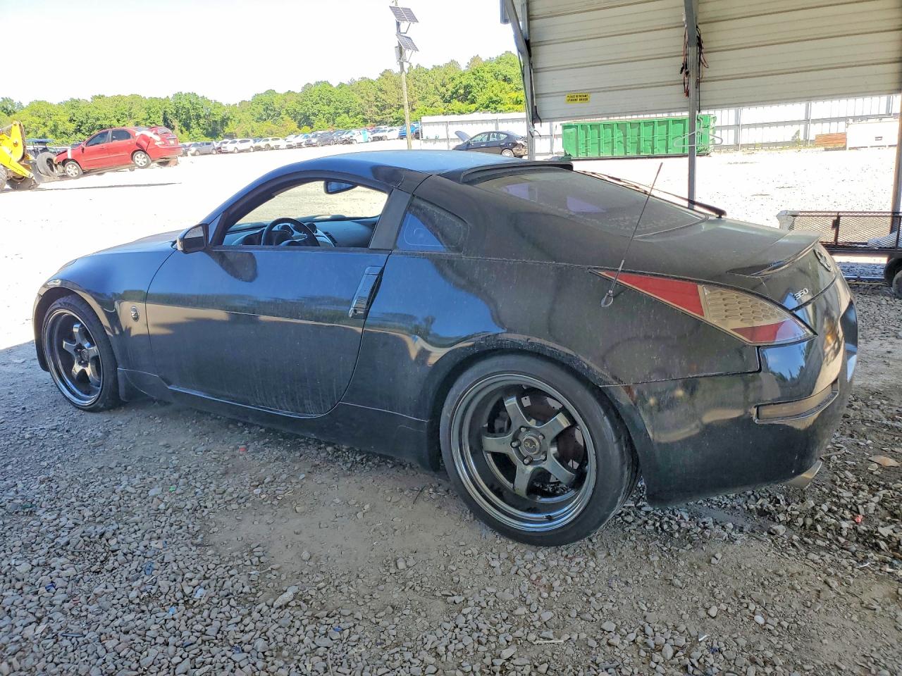 2007 Nissan 350z Black vin: JN1BZ34D87M503178