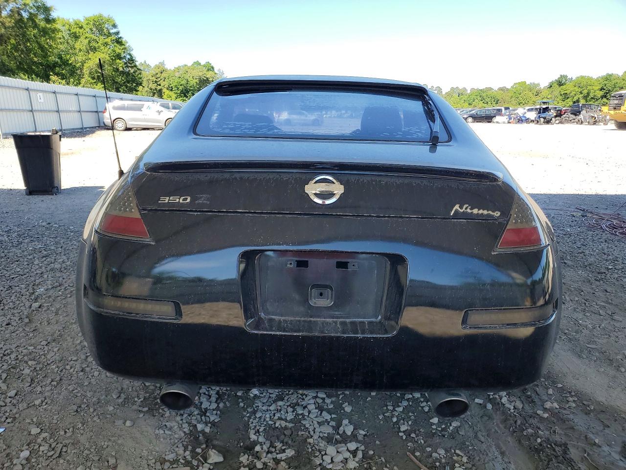 2007 Nissan 350z Black vin: JN1BZ34D87M503178