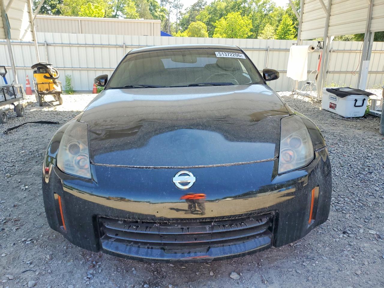 2007 Nissan 350z Black vin: JN1BZ34D87M503178