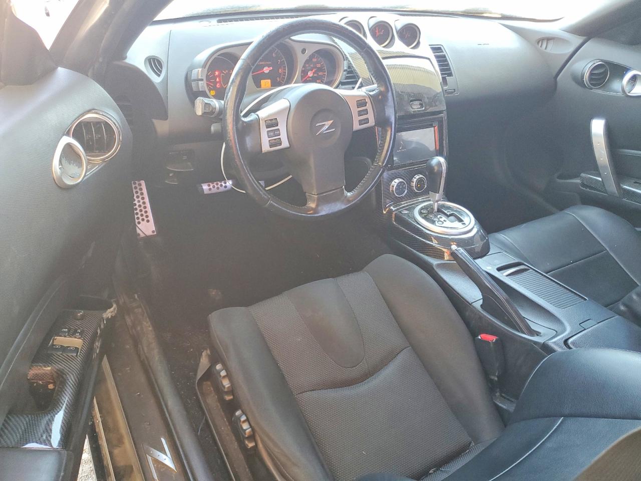 2007 Nissan 350z Black vin: JN1BZ34D87M503178