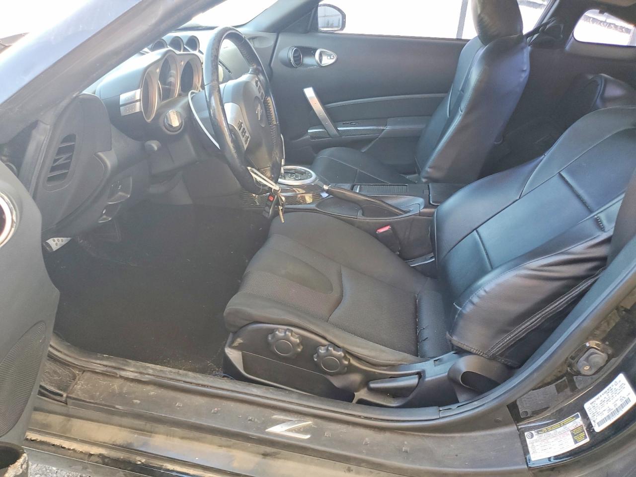 2007 Nissan 350z Black vin: JN1BZ34D87M503178