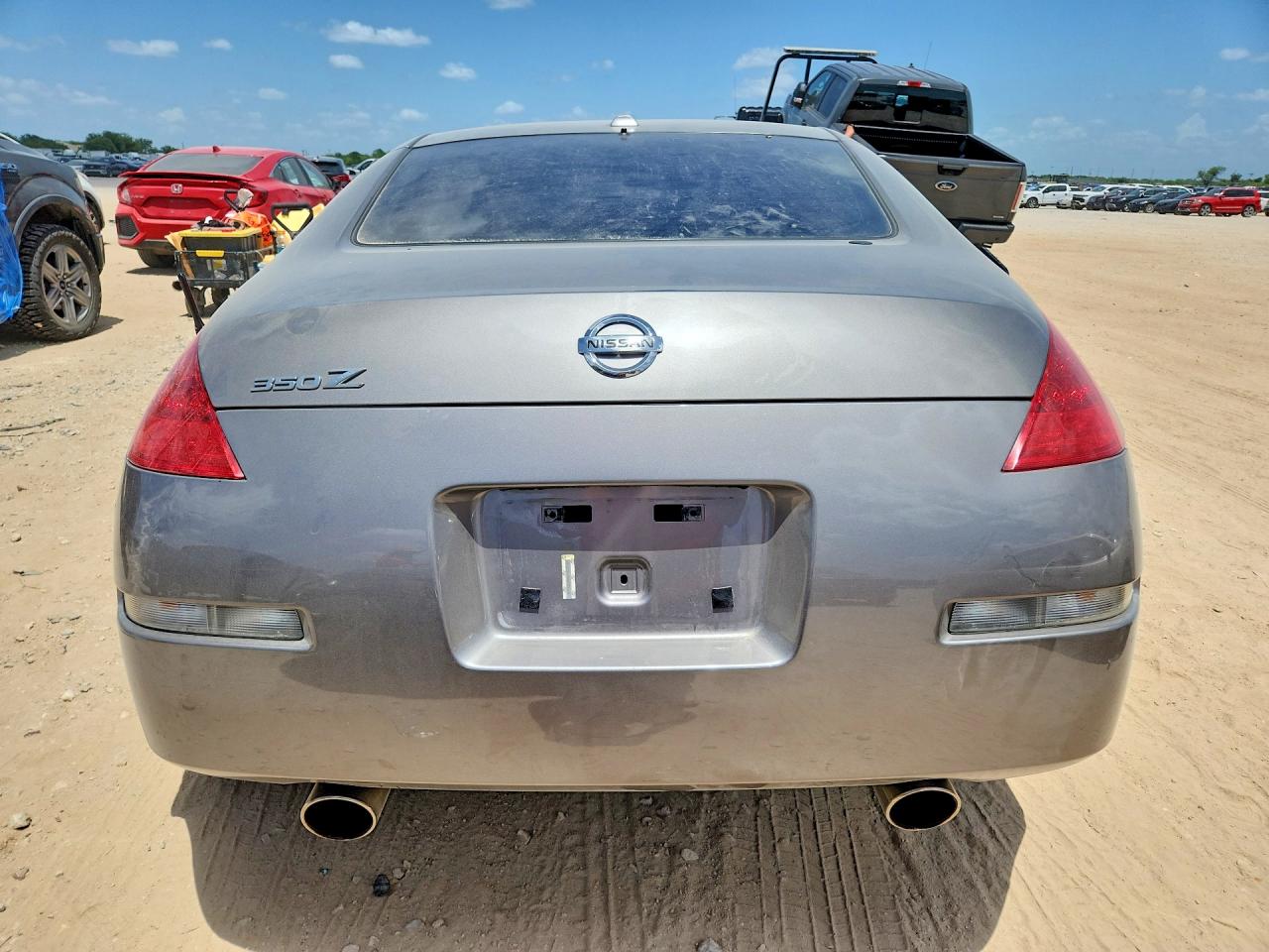 2008 Nissan 350z Coupe Gray vin: JN1BZ34D88M705648