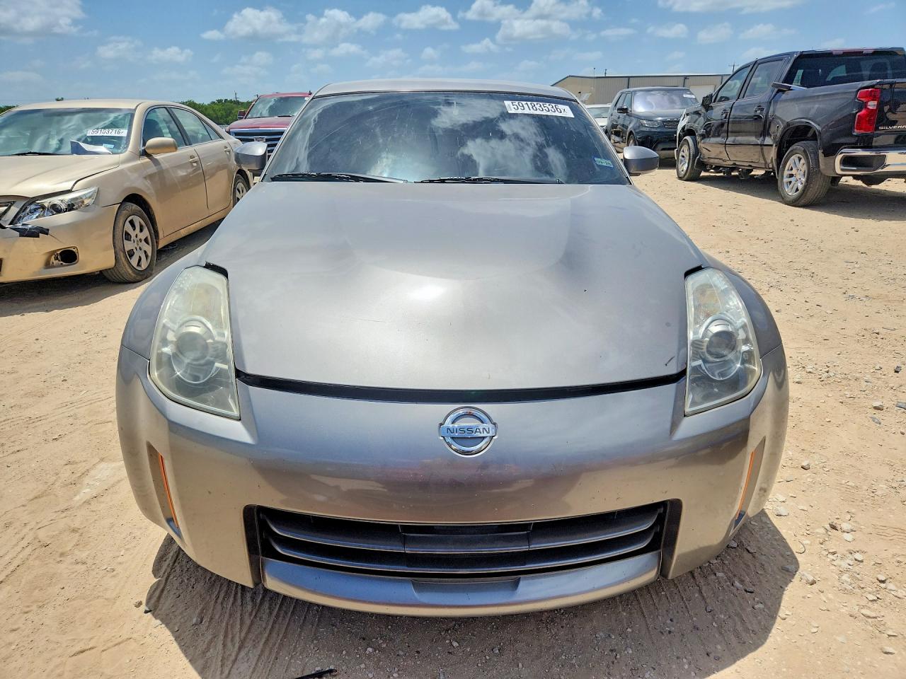 2008 Nissan 350z Coupe Gray vin: JN1BZ34D88M705648