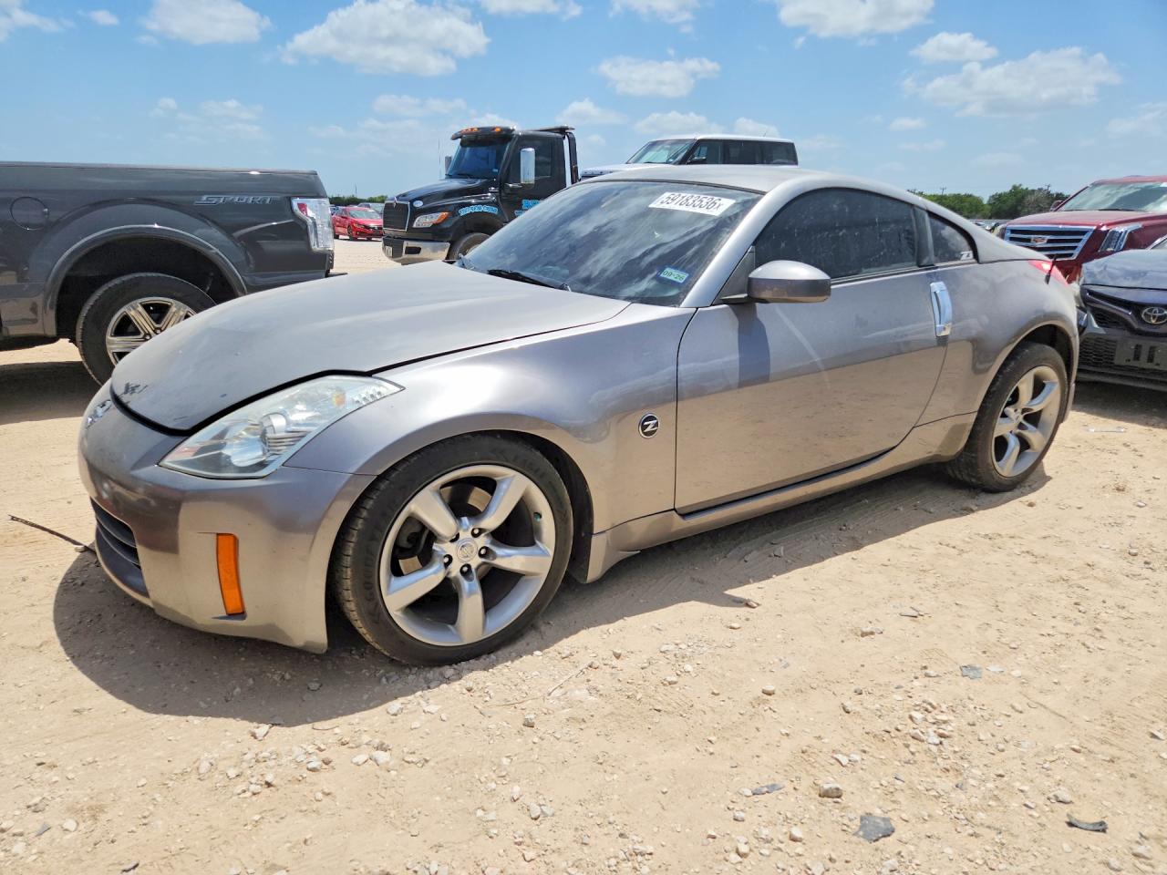 2008 Nissan 350z Coupe Gray vin: JN1BZ34D88M705648