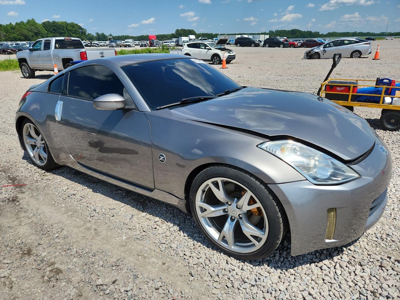 2007 Nissan 350z Base Gray vin: JN1BZ34D97M505800