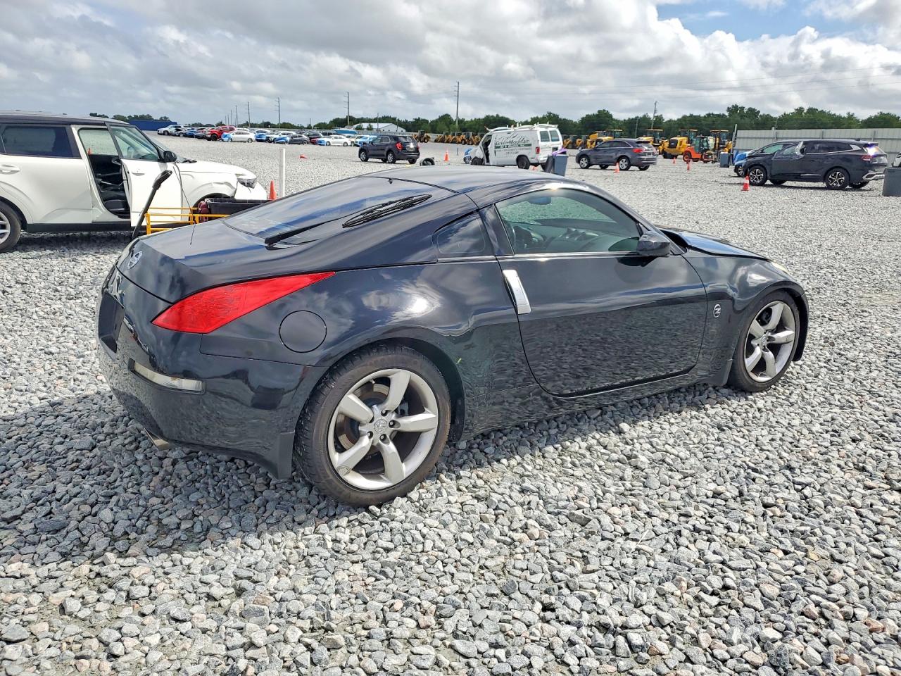 2007 Nissan 350z Coupe Black vin: JN1BZ34D97M506722
