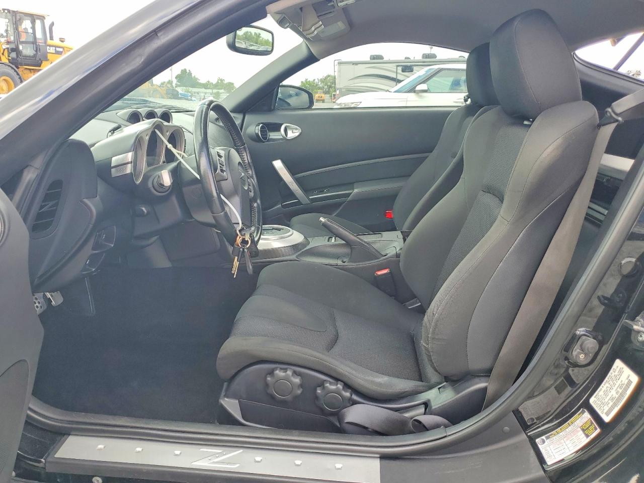 2007 Nissan 350z Coupe Black vin: JN1BZ34D97M506722