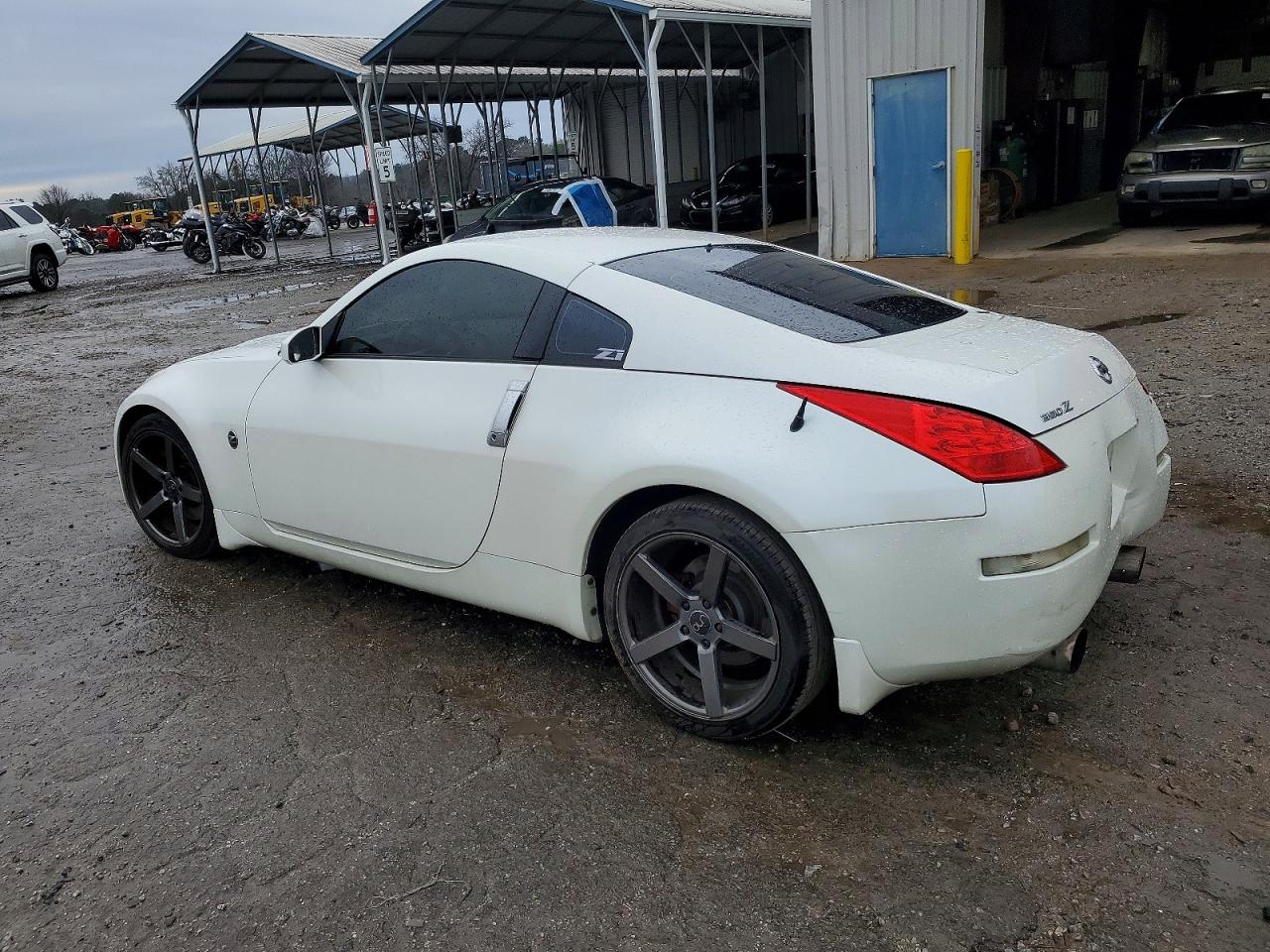 2008 Nissan 350z Coupe White vin: JN1BZ34D98M701821