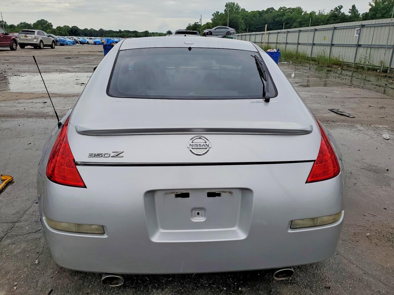 2008 Nissan 350z Coupe Silver vin: JN1BZ34D98M706260