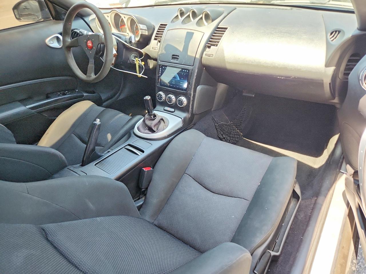 2007 Nissan 350z Coupe Black vin: JN1BZ34DX7M504042
