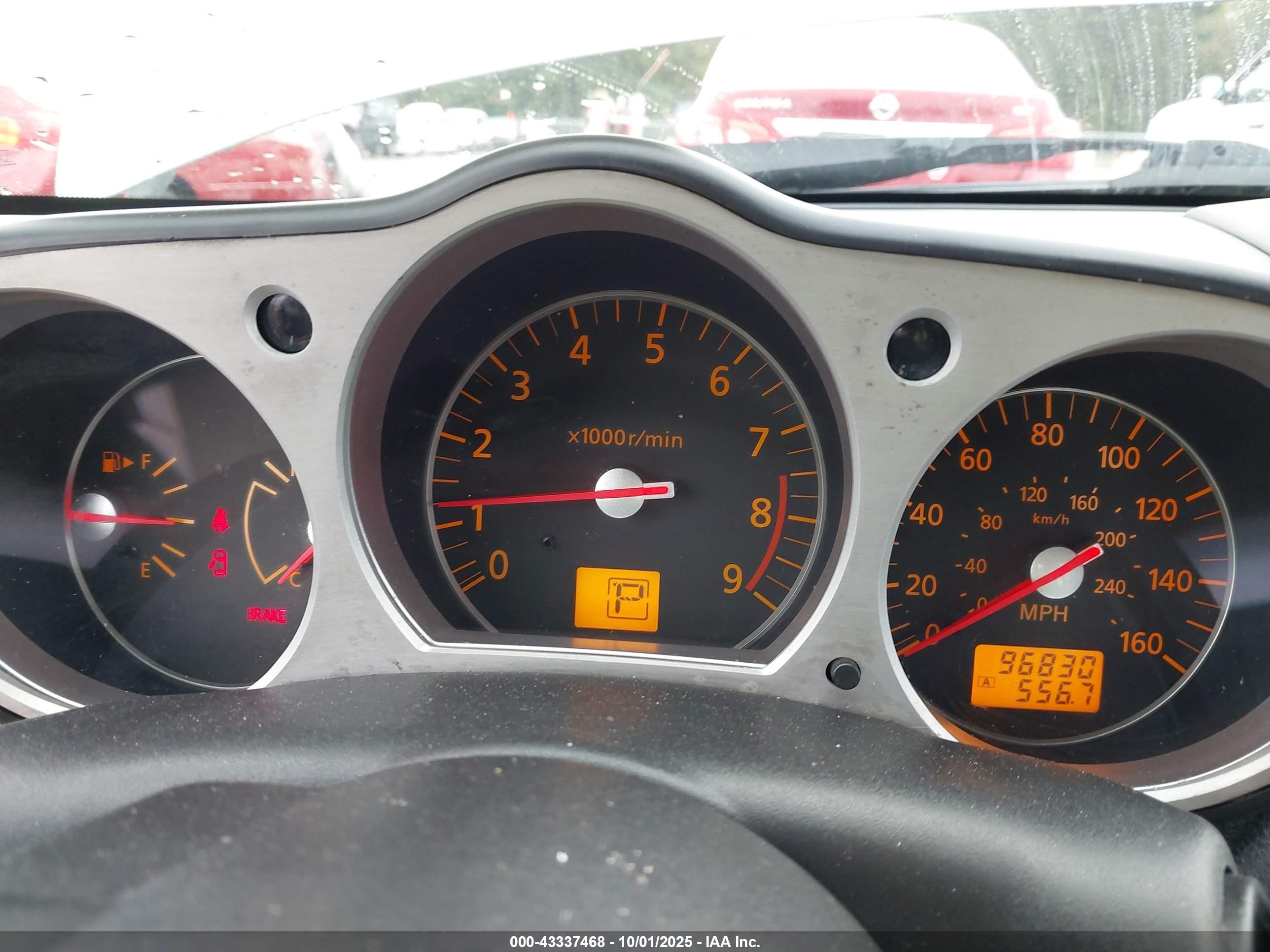 2008 Nissan 350z Enthusiast Silver vin: JN1BZ34DX8M701617