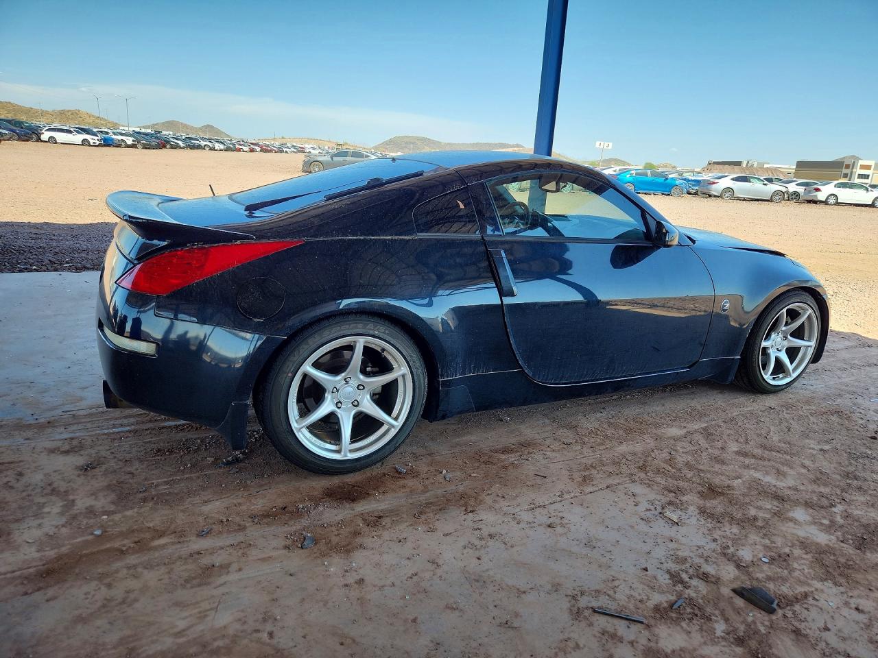 2008 Nissan 350z Base Black vin: JN1BZ34DX8M706381