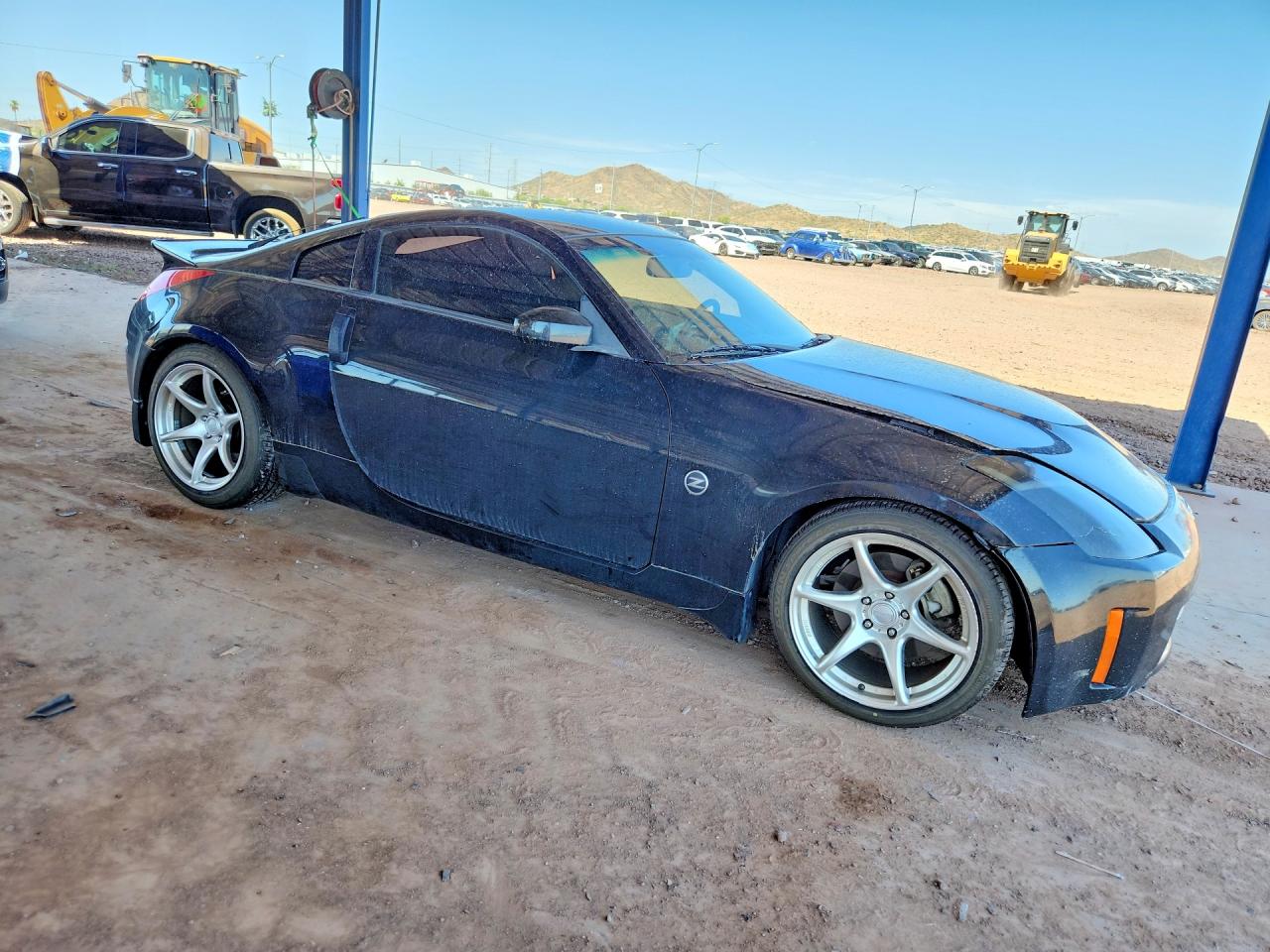 2008 Nissan 350z Base Black vin: JN1BZ34DX8M706381