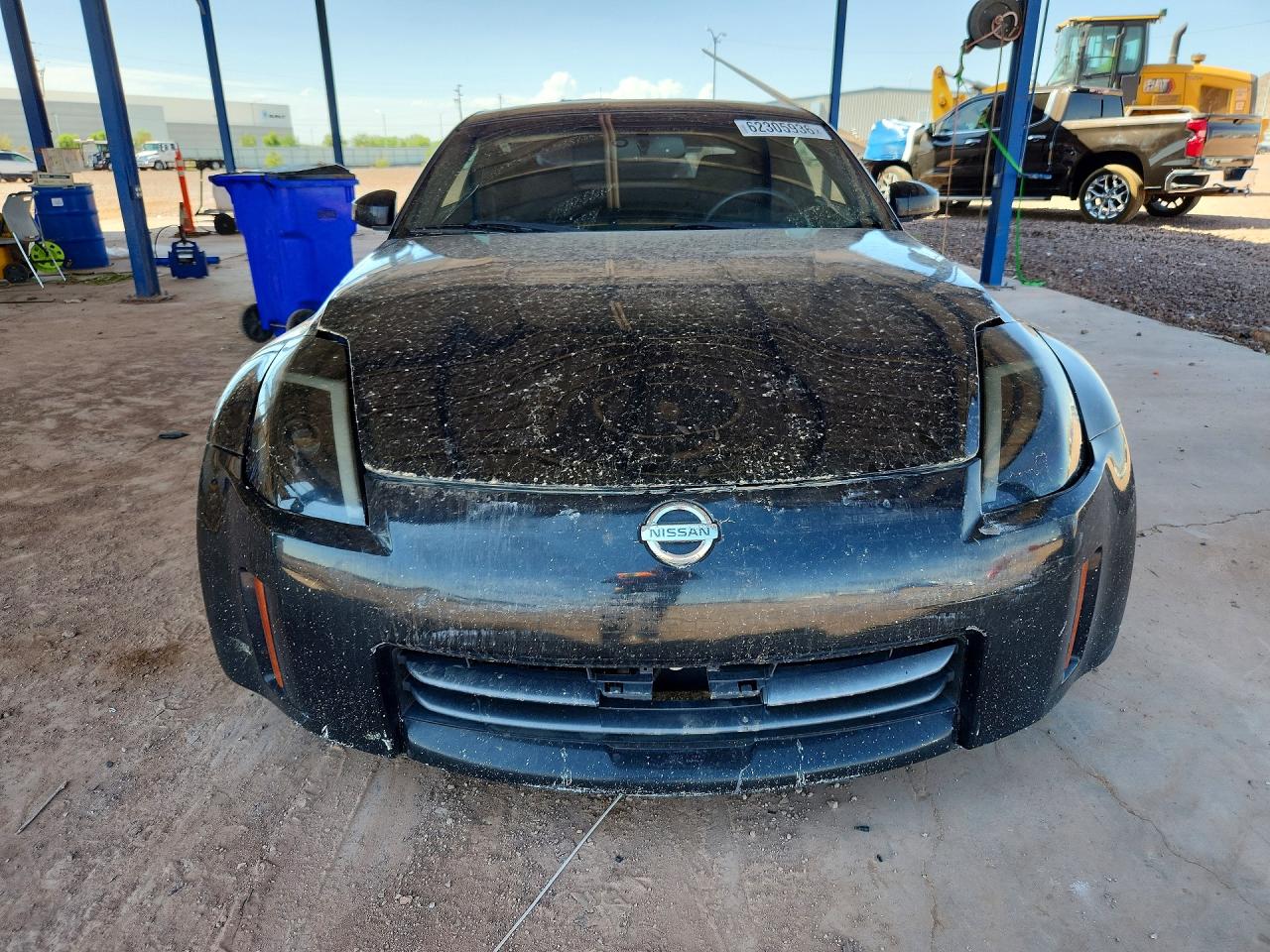 2008 Nissan 350z Base Black vin: JN1BZ34DX8M706381
