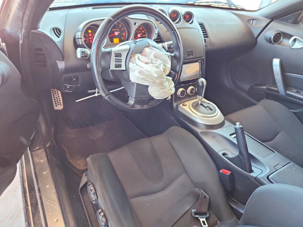 2008 Nissan 350z Base Black vin: JN1BZ34DX8M706381