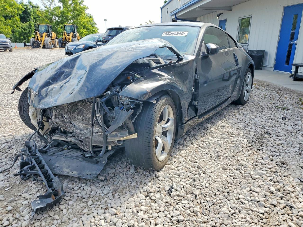 2008 Nissan 350z Coupe Black vin: JN1BZ34DX8M706512