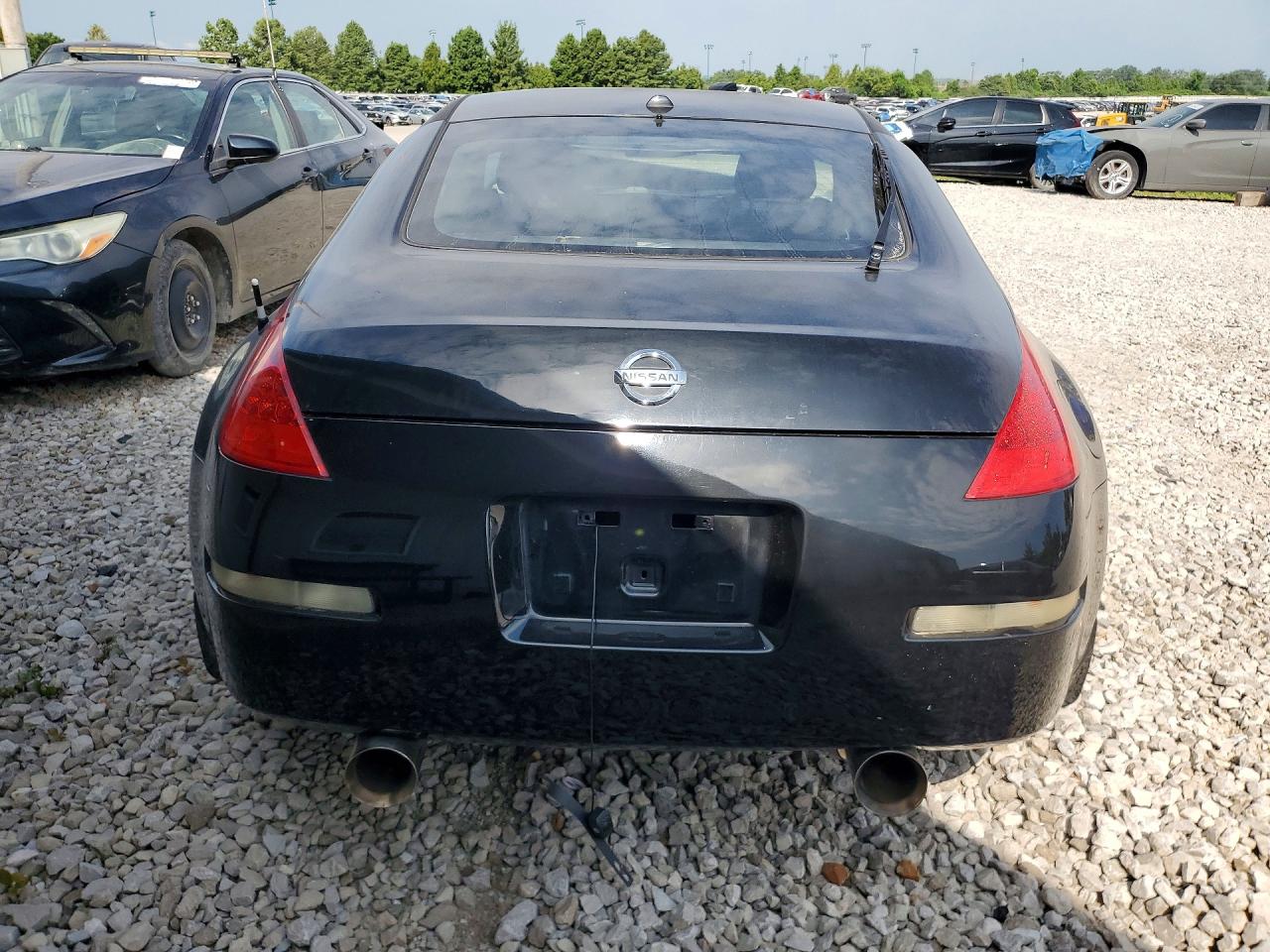 2008 Nissan 350z Coupe Black vin: JN1BZ34DX8M706512