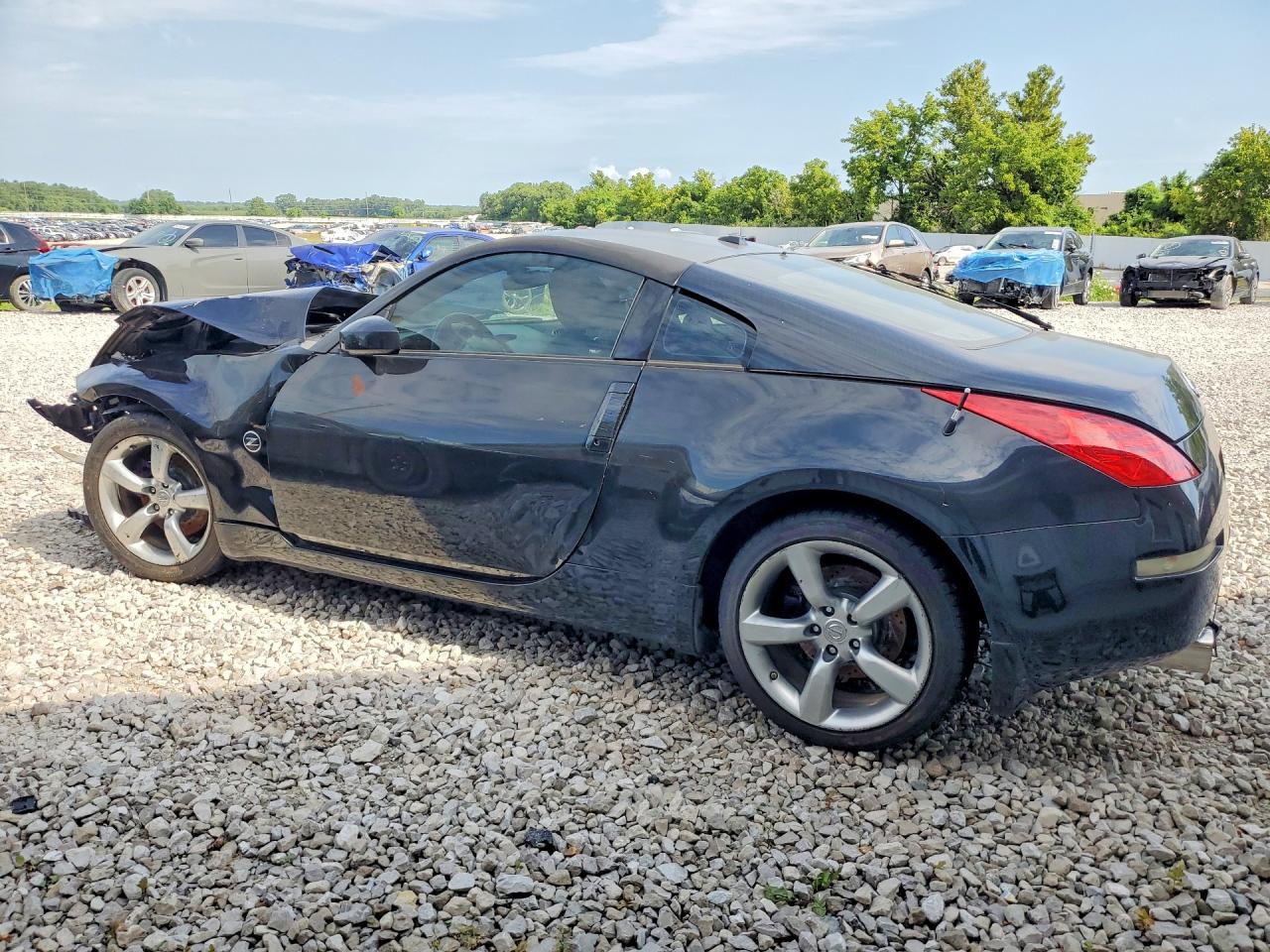 2008 Nissan 350z Coupe Black vin: JN1BZ34DX8M706512
