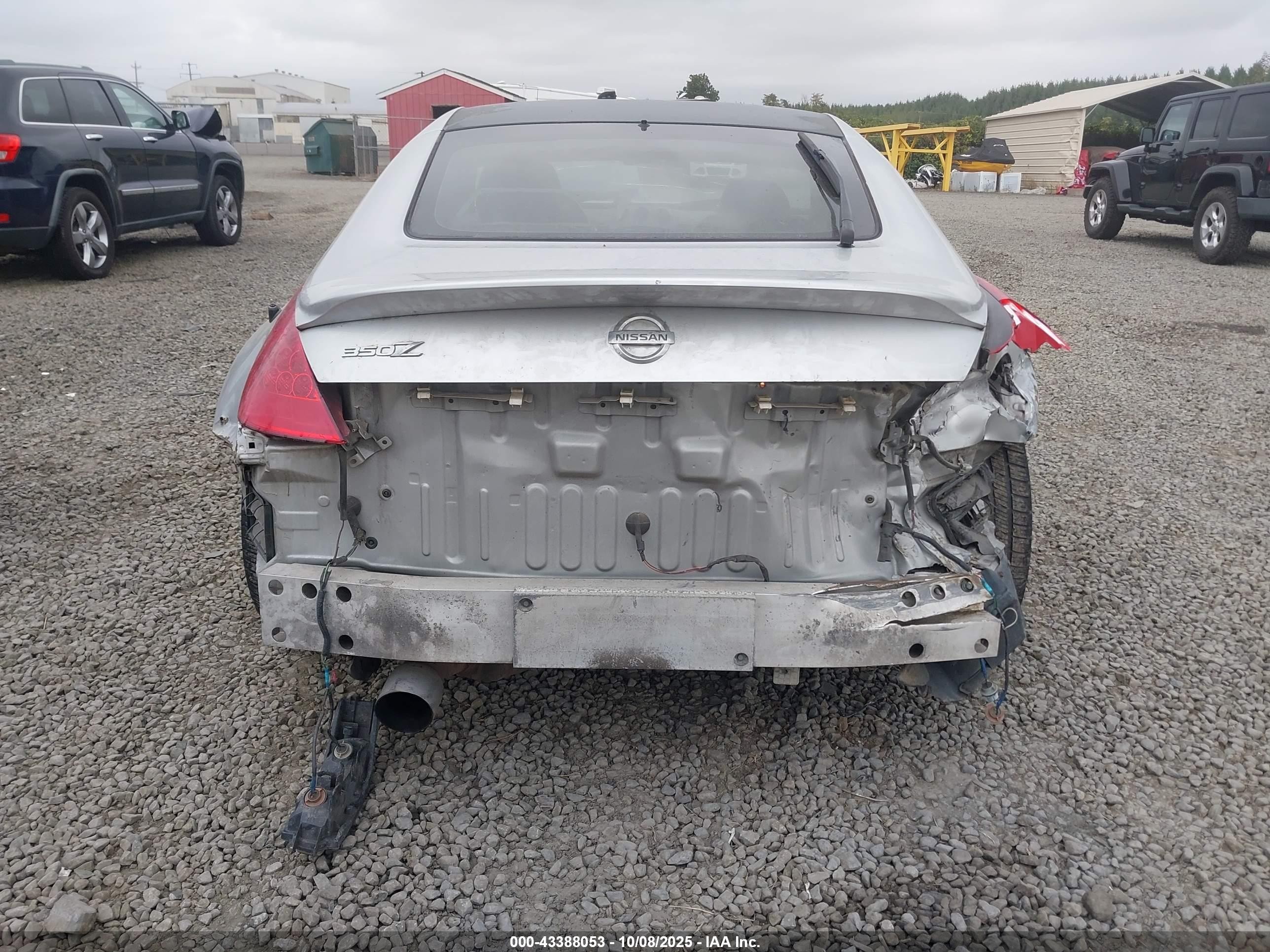 2008 Nissan 350z   Серебряный vin: JN1BZ34E28M751131