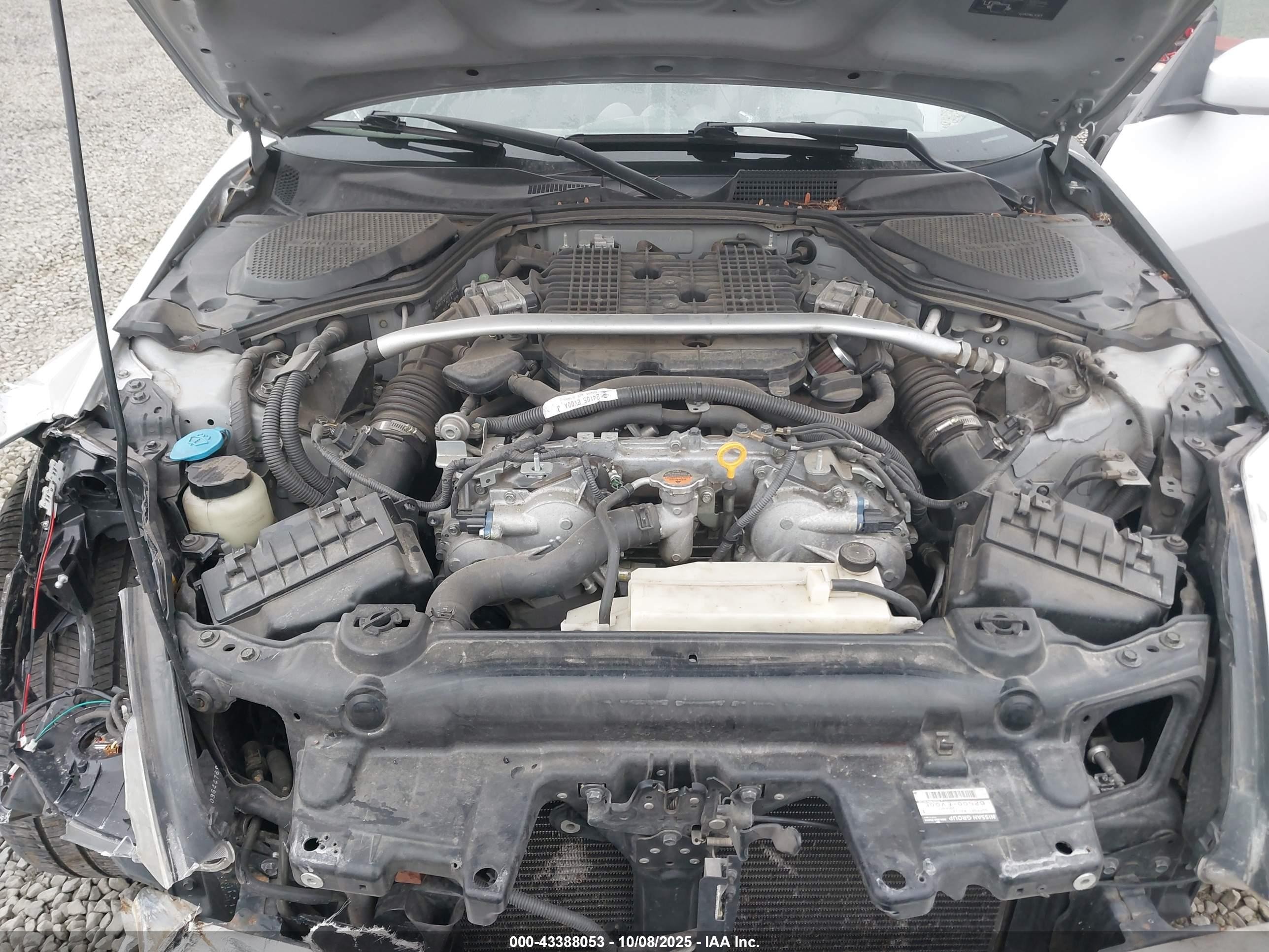 2008 Nissan 350z   Серебряный vin: JN1BZ34E28M751131