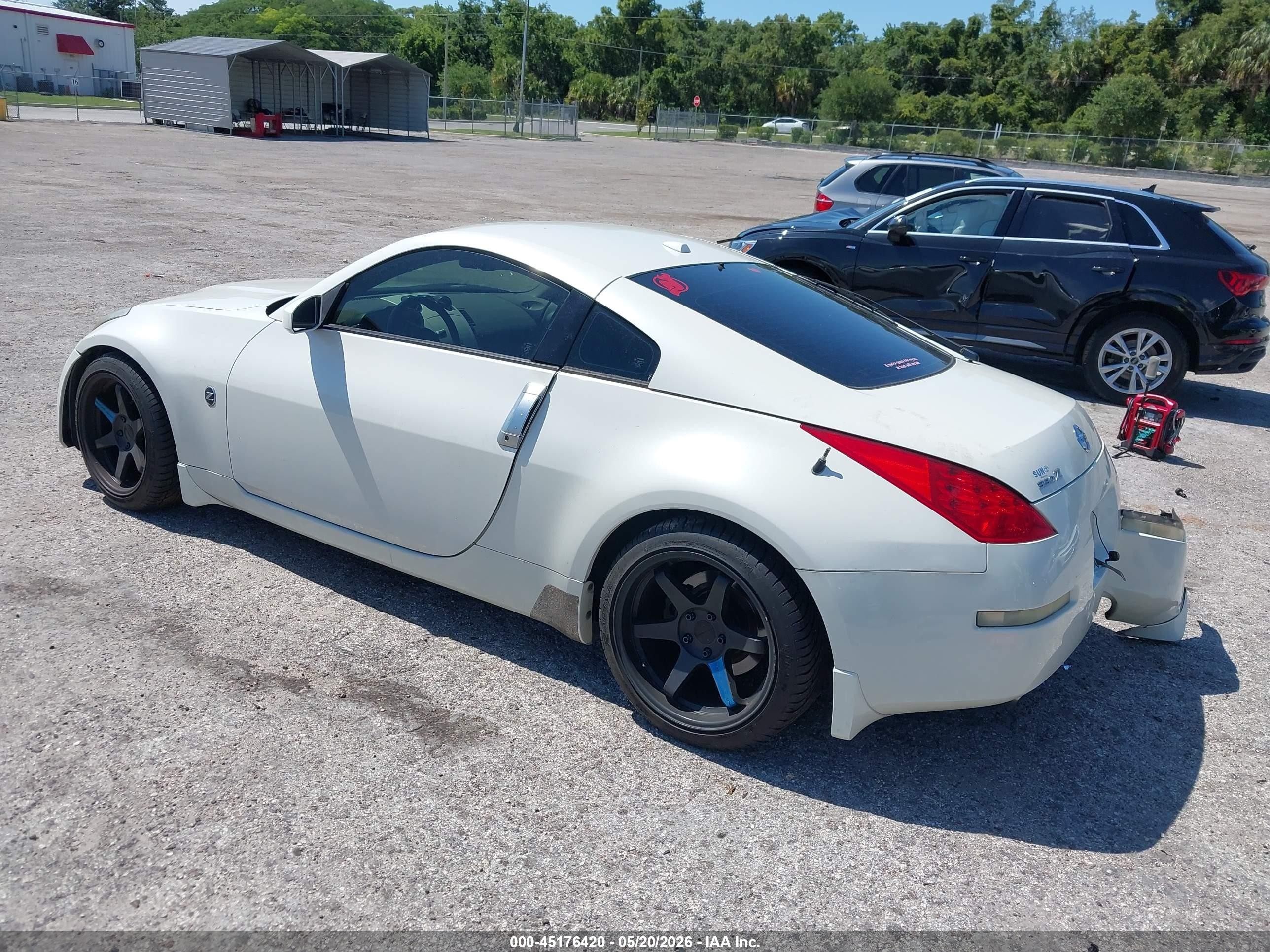 2007 Nissan 350z Touring White vin: JN1BZ34E47M553231