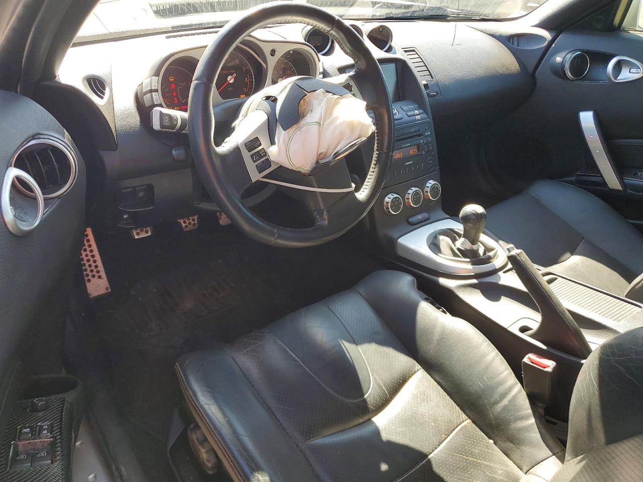 2008 Nissan 350z Coupe Silver vin: JN1BZ34E48M751289
