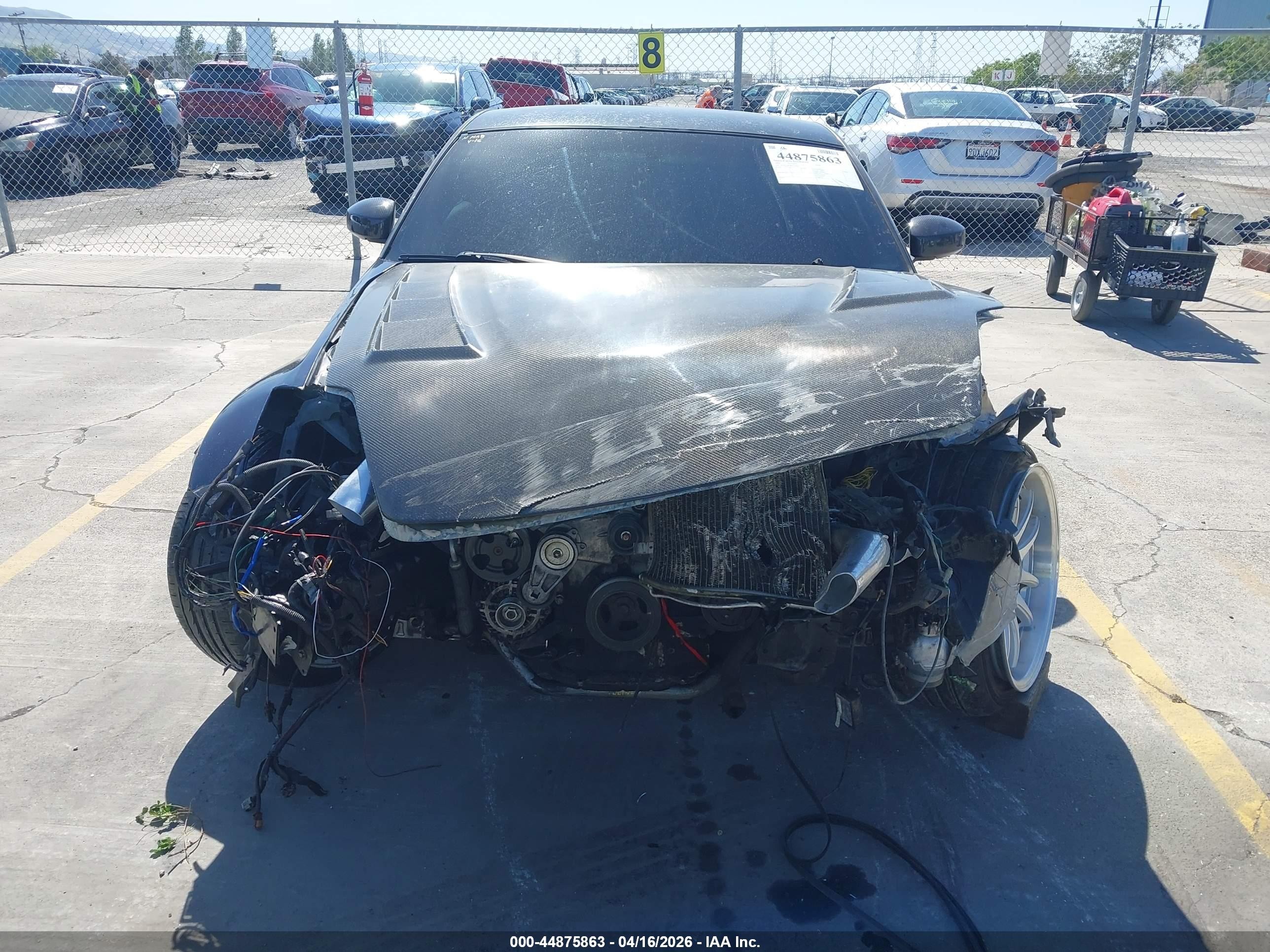 2008 Nissan 350z Enthusiast Dark Blue vin: JN1BZ34E98M750428