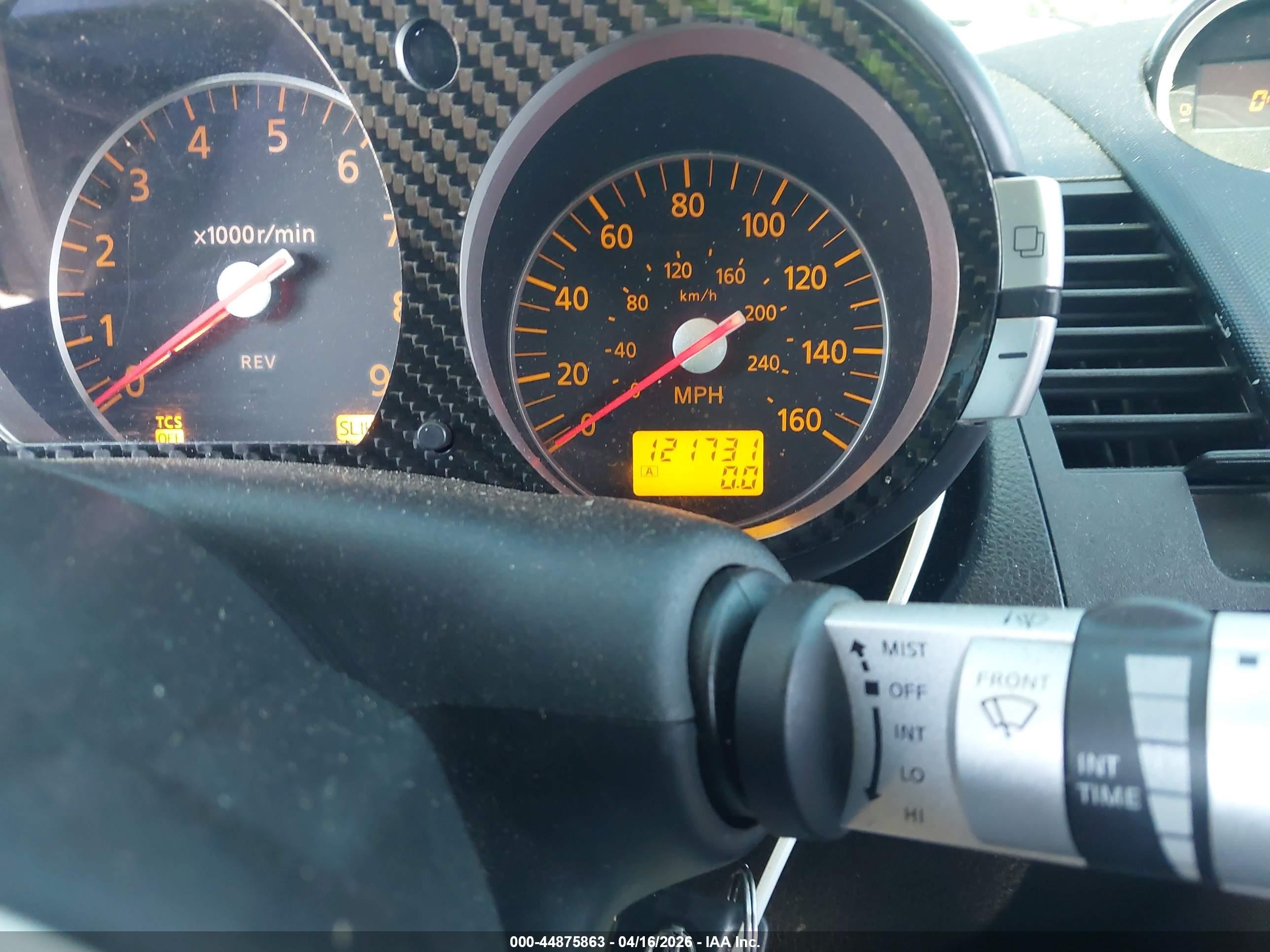 2008 Nissan 350z Enthusiast Dark Blue vin: JN1BZ34E98M750428