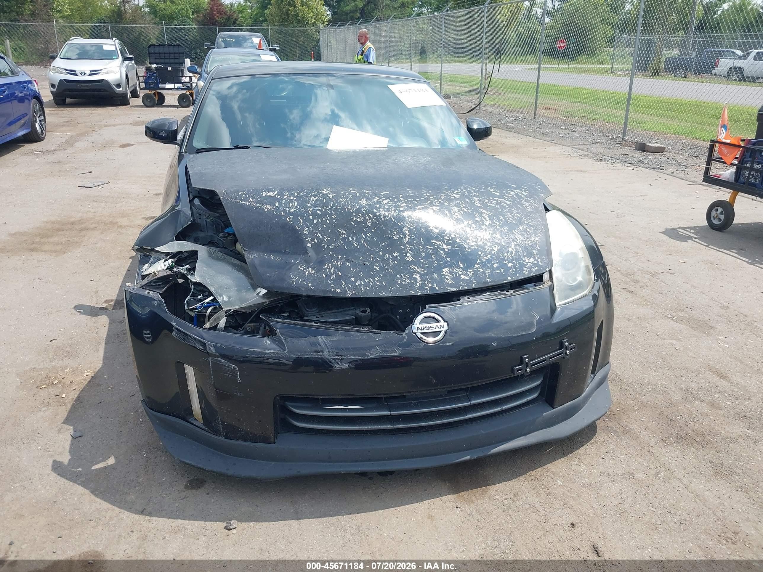 2007 Nissan 350z Touring Black vin: JN1BZ34EX7M551029