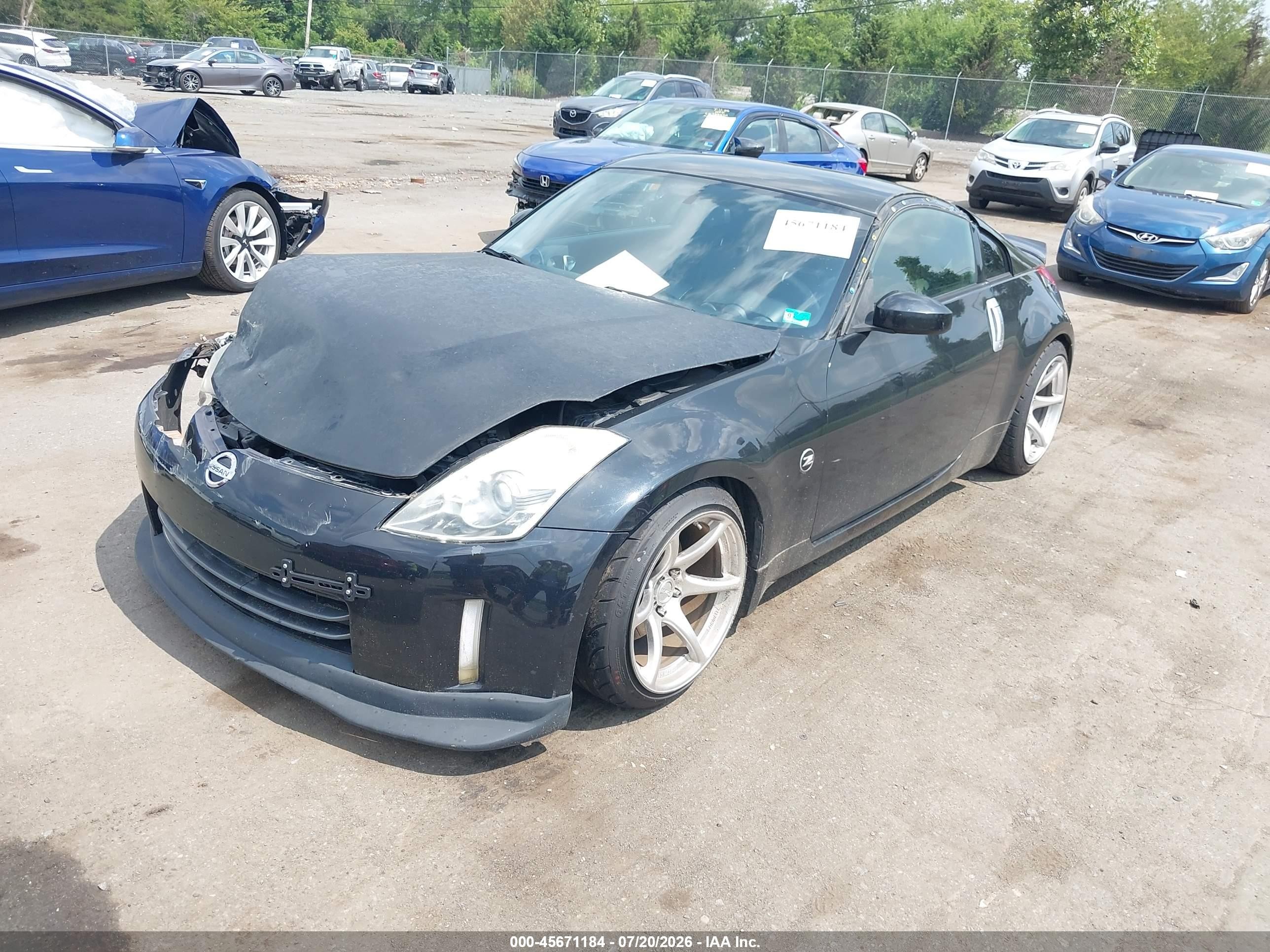 2007 Nissan 350z Touring Black vin: JN1BZ34EX7M551029
