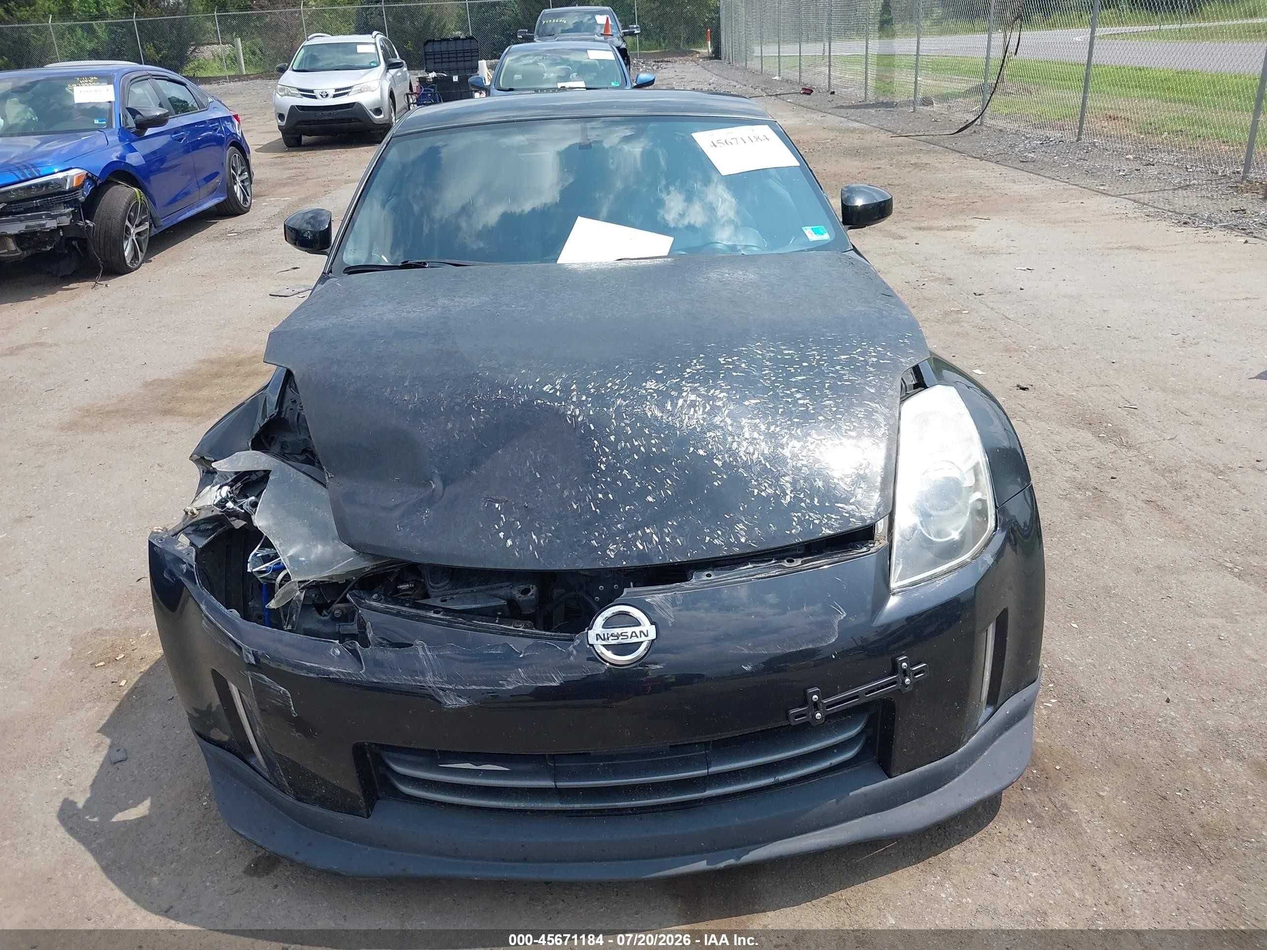 2007 Nissan 350z Touring Black vin: JN1BZ34EX7M551029