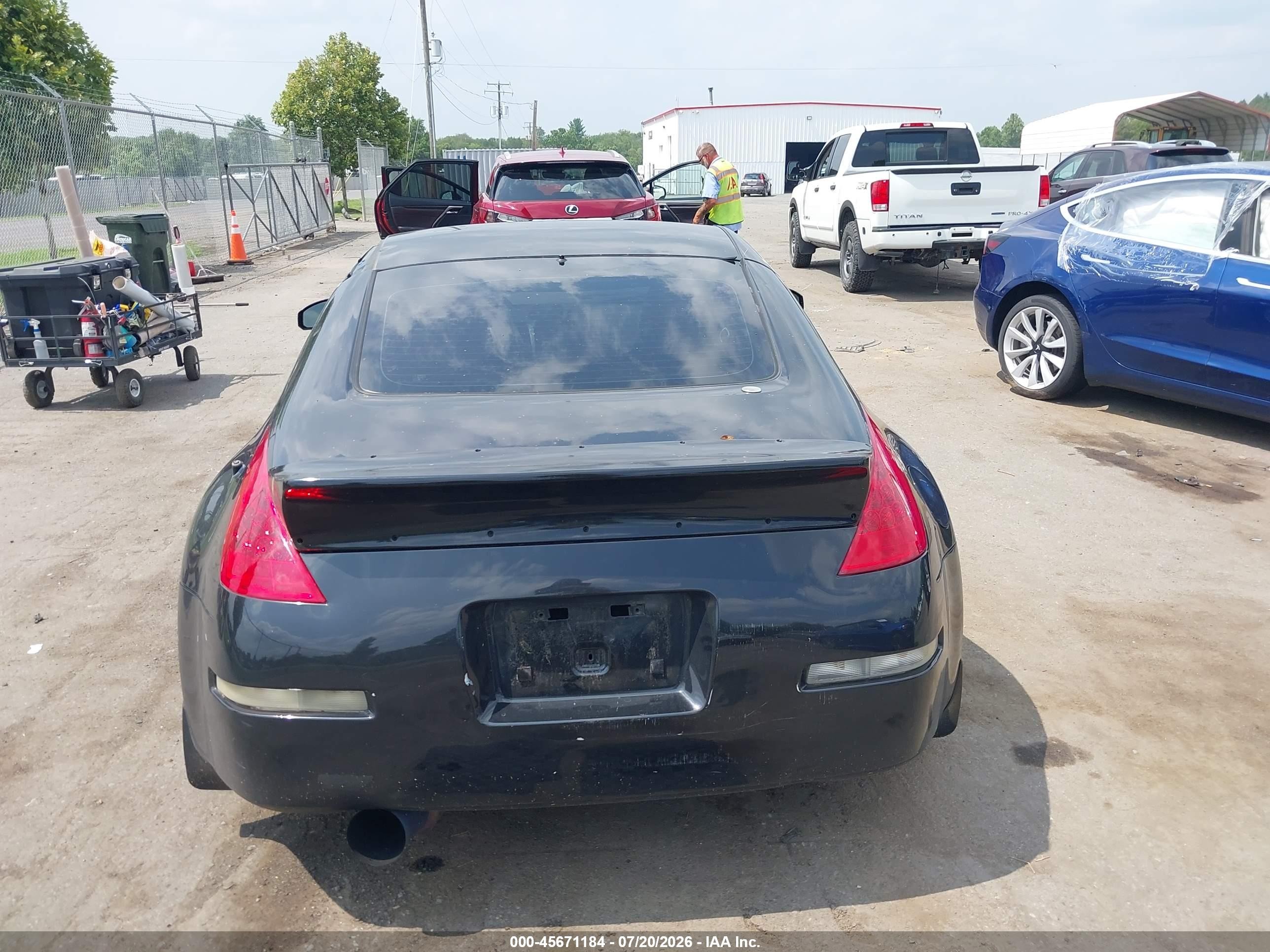 2007 Nissan 350z Touring Black vin: JN1BZ34EX7M551029