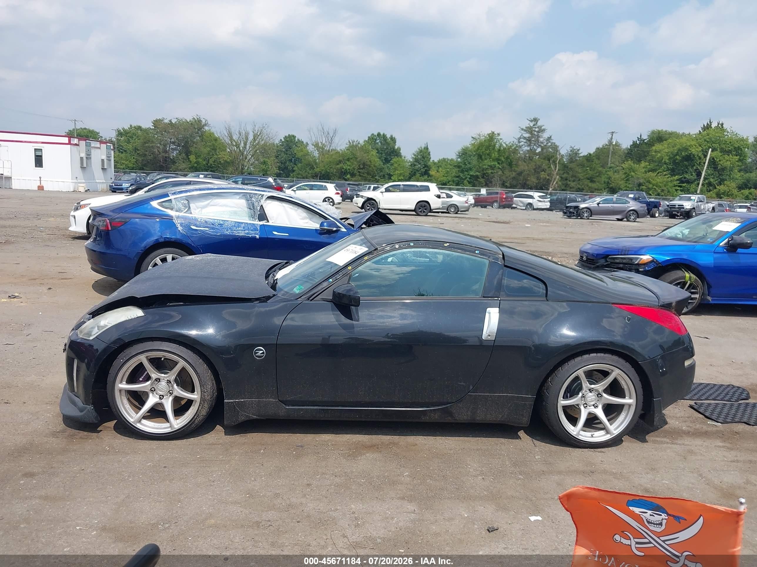 2007 Nissan 350z Touring Black vin: JN1BZ34EX7M551029