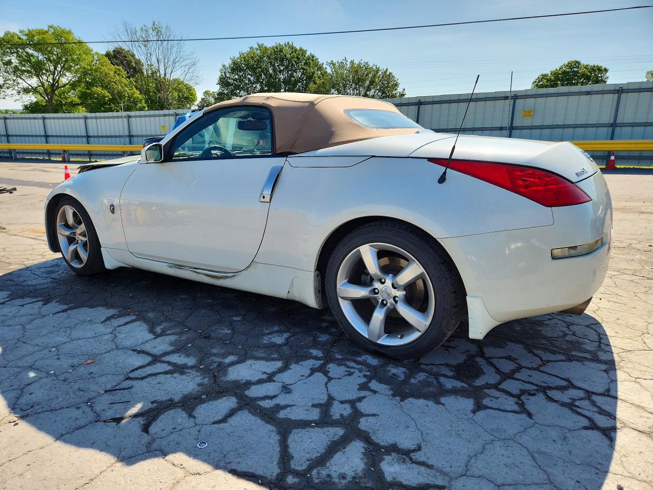 2008 Nissan 350z Roadster Белый vin: JN1BZ36A08M851500